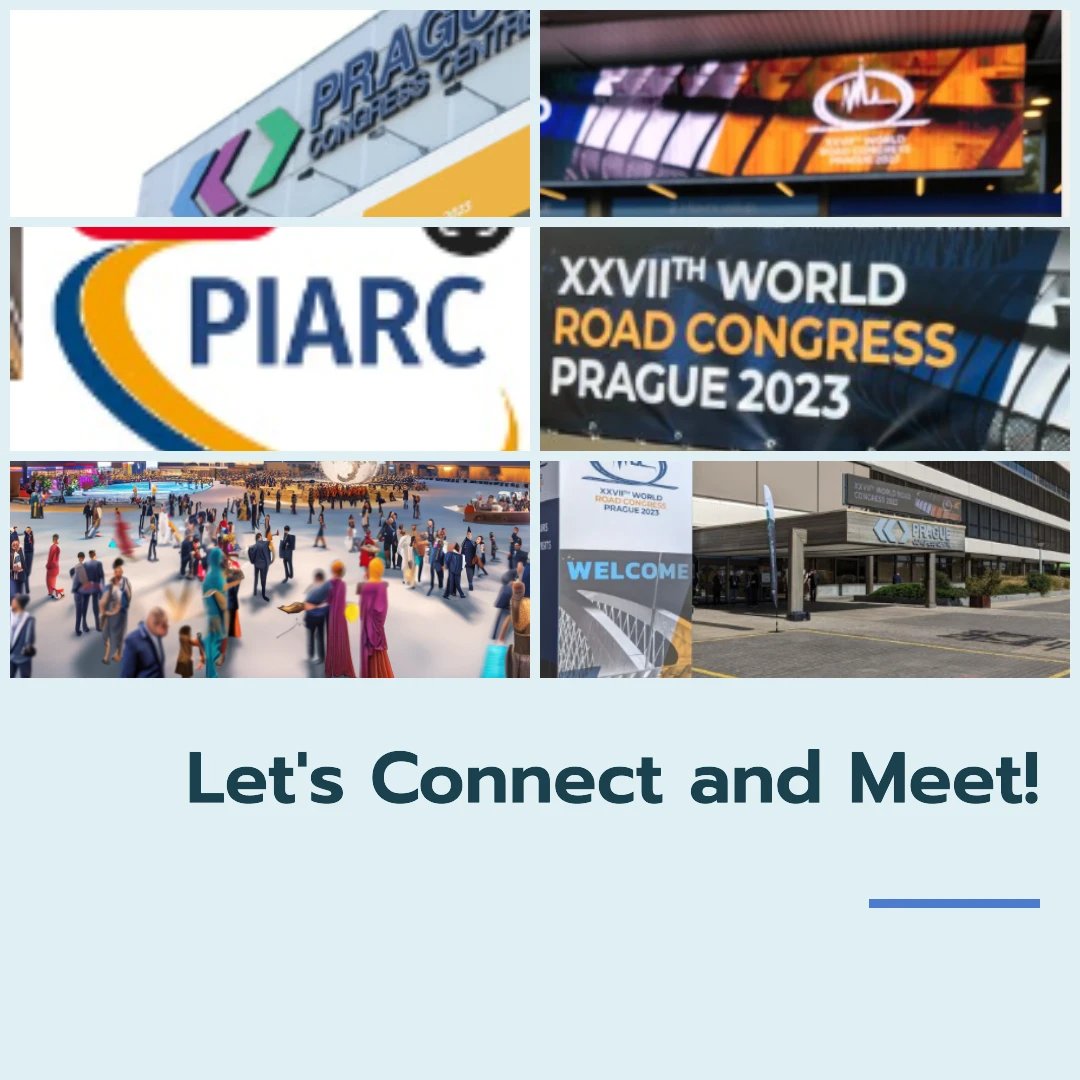 Are you attending at the PIARC XXVIIth World Road Congress ? Let's connect and make the most of this global gathering!