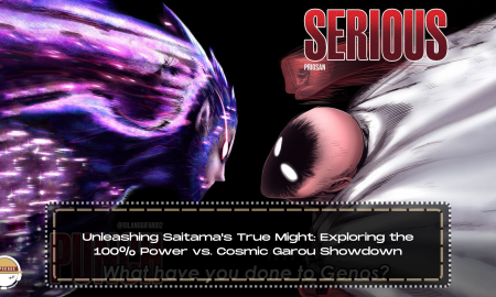 Unleashing Saitama's True Might: Exploring the 100% Power vs. Cosmic Garou Showdown