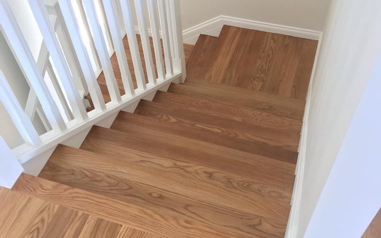 A nice little oak staircase done for some great clients recently!!! #artoftimber #timberfloors #timberstaircase #timber #sherwoodflooring