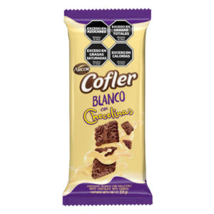 Chocolate Cofler Blanco con Chocolinas