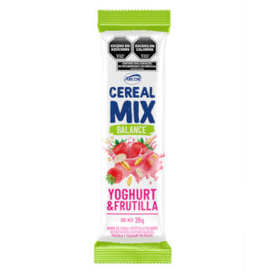 Barra Cereal Mix Yoghurt Frutilla Light