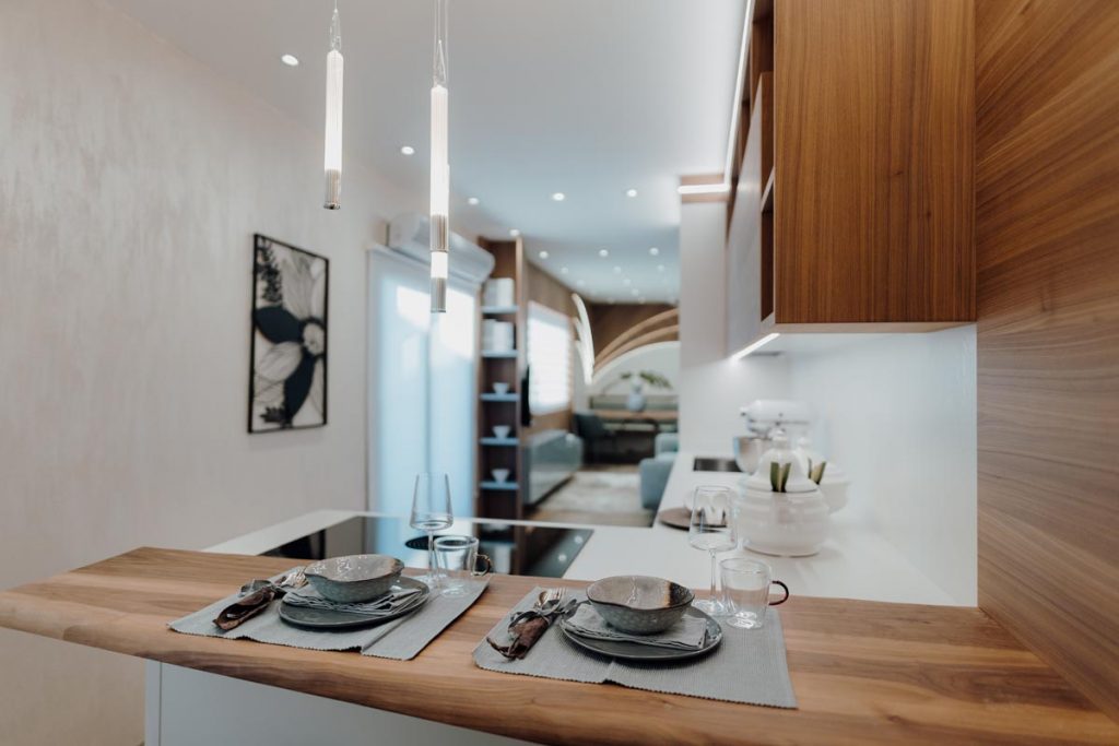 cucina su misura di Nautilus show-room mobile.