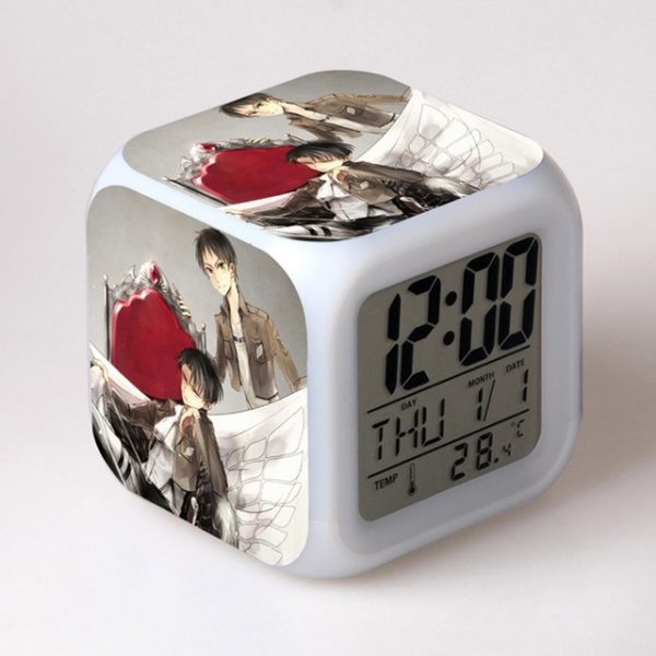 Anime toy Attack On Titan Ackerman 7 Colors Change Touch light Alarm Clock Action Figures for 16.jpg 640x640 16 - Attack On Titan Store
