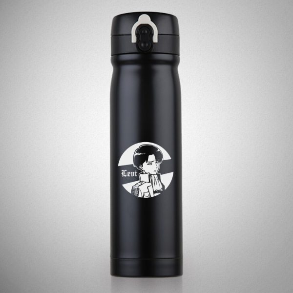 OUSSIRRO ATTACK ON TITAN Theme Thermos Saitama Pure Color Mugs Cup Kitchen Tool Gift
