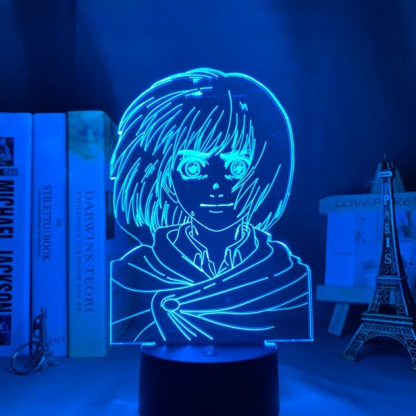 Anime Attack on Titan 3d Lamp Armin Arlert Light for Bedroom Decoration Kids Gift Attack on 2 - Attack On Titan Store