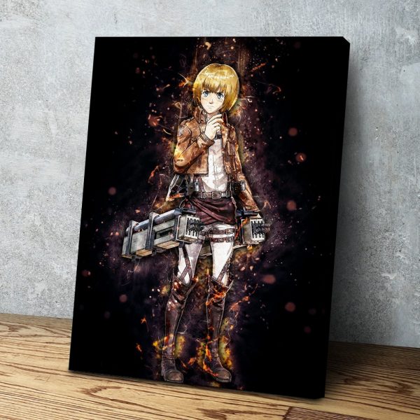 Attack On Titan Anime Armin Arlert Pictures HD Printed Canvas Poster Modular Living Room Wall Art - Attack On Titan Store