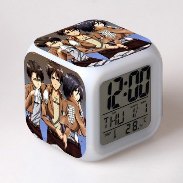 Anime toy Attack On Titan Ackerman 7 Colors Change Touch light Alarm Clock Action Figures for 7.jpg 640x640 7 - Attack On Titan Store