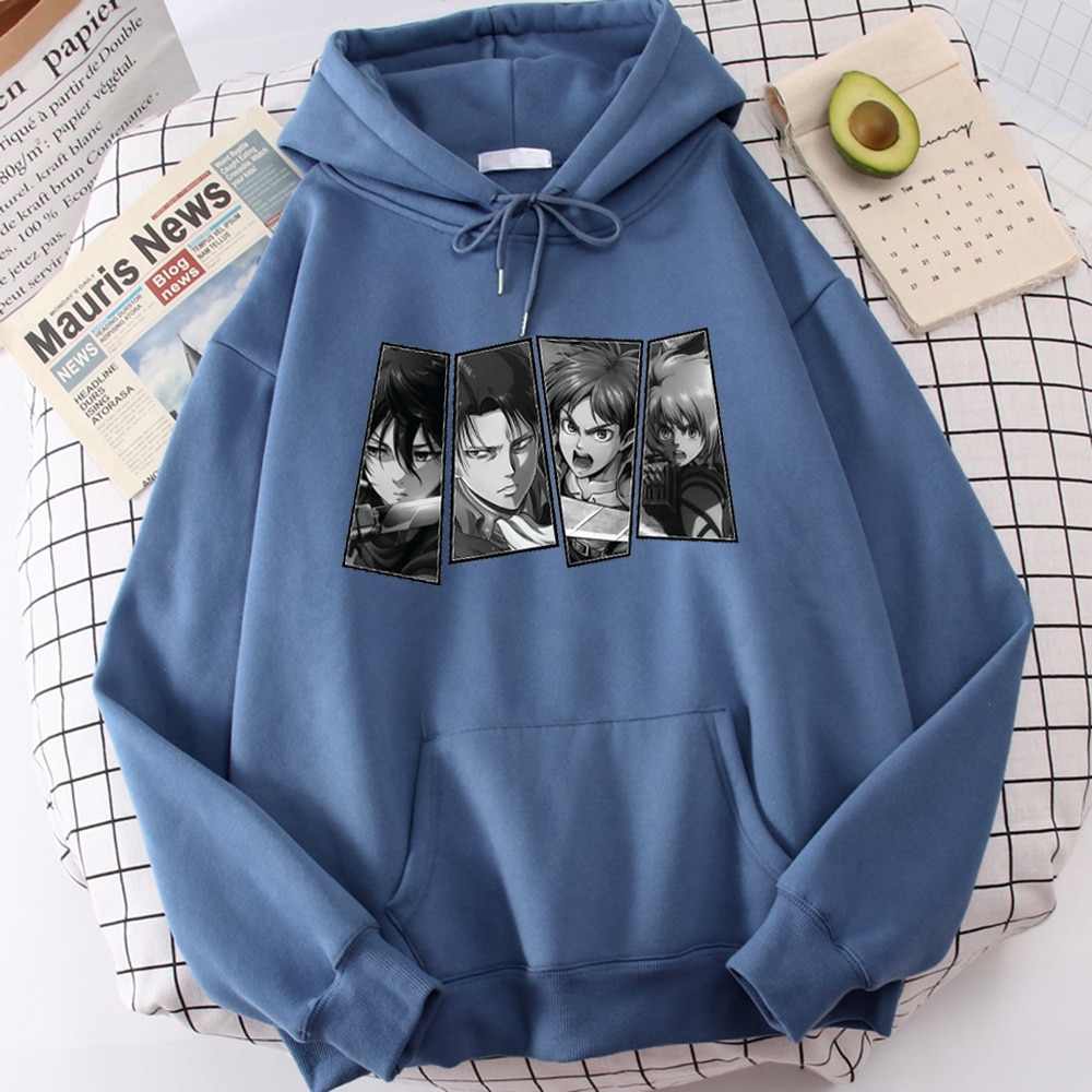 Attack on Titan Kageyama Tobio Hoodies Man High Quality Fleece Sweatshirts Long Sleeve Men Woman Pullover - Attack On Titan Store