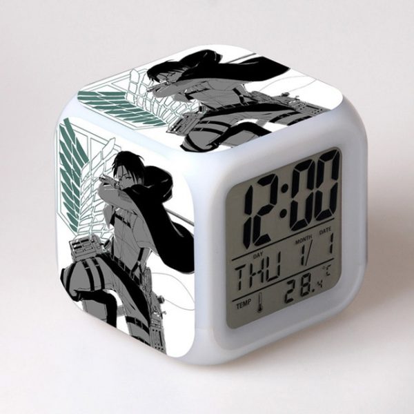 Anime toy Attack On Titan Ackerman 7 Colors Change Touch light Alarm Clock Action Figures for 6.jpg 640x640 6 - Attack On Titan Store