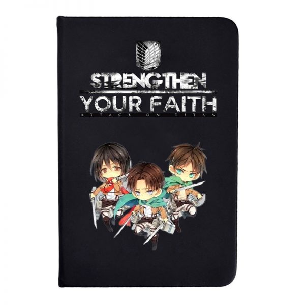 Anime Attack On Titan Notebook Note Pad for students school supplies 14x9.5cm