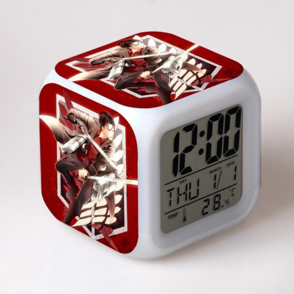 Anime toy Attack On Titan Ackerman 7 Colors Change Touch light Alarm Clock Action Figures for 4.jpg 640x640 4 - Attack On Titan Store