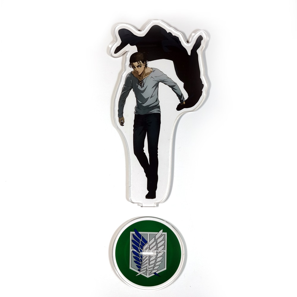 Attack on Titan Shingeki no Kyojin Eren Jaeger The final season acrylic stand figure model plate 2 - Attack On Titan Store