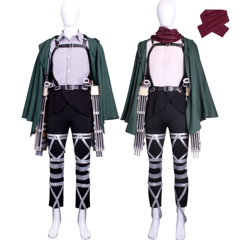 The Final Season Attack on Titan Cosplay Anime Rivaille Cosplay Mikasa AcKerman Costume Halloween Shingeki no - Attack On Titan Store