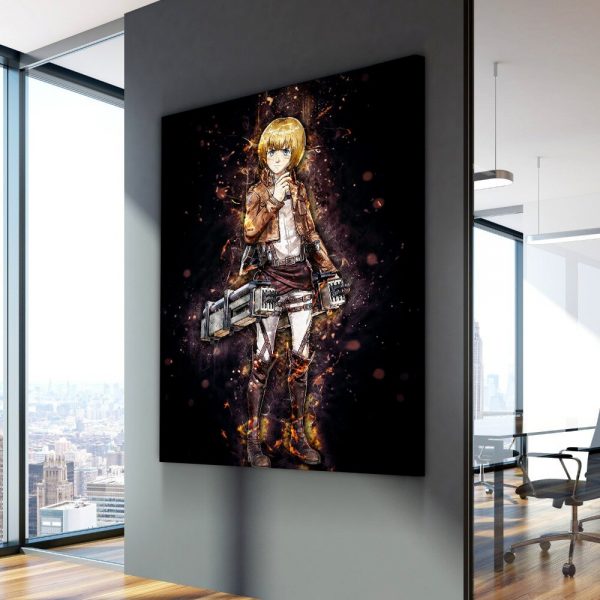 Attack On Titan Anime Armin Arlert Pictures HD Printed Canvas Poster Modular Living Room Wall Art 3 - Attack On Titan Store