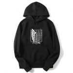 Attack on Titan Scout Group Fleece Crew Sweatshirt Red LG