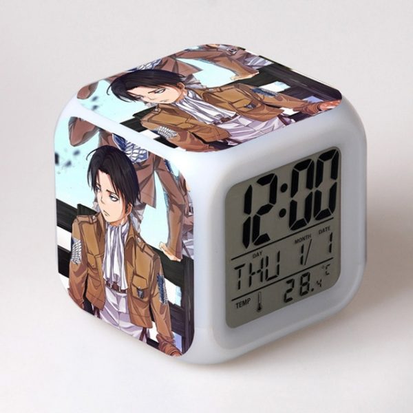 Anime toy Attack On Titan Ackerman 7 Colors Change Touch light Alarm Clock Action Figures for 15.jpg 640x640 15 - Attack On Titan Store