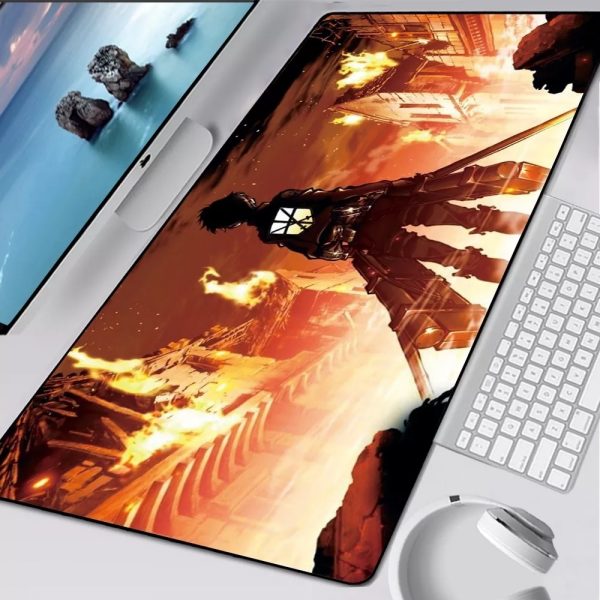 Attack On Titan Mouse Pad Large Size for Mouse + KeyBoard