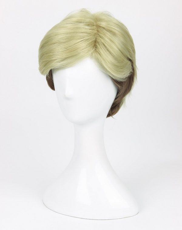 Attack on Titan Erwin Smith Wig Short Blonde Brown Ombre Color Cosplay Wig 2 - Attack On Titan Store