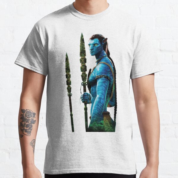 Avatar The World Of Avatar Jake Sully Warrior Classic T-Shirt RB0301 product Offical Avatar Merch