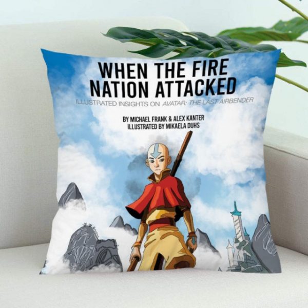 Avatar The Last Airbender Pillow Cover Bedroom Home Office Decorative Pillowcase Square Zipper Pillow Cases Satin 6.jpg 640x640 6 - Avatar The Last Airbender Merch