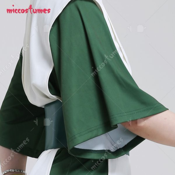 Avatar The Last Airbender Toph Beifong Adult Green Kungfu Suit Cosplay Costume with Hairband 5 - Avatar The Last Airbender Merch