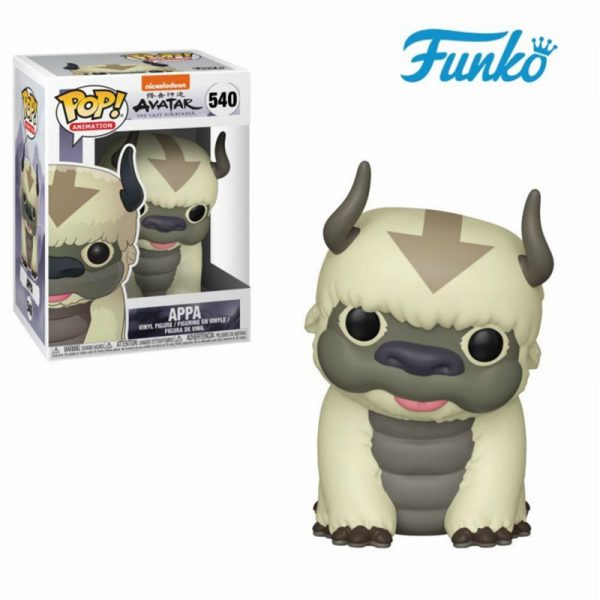Funko Pop Avatar The Last Airbender 540 Appa Action Figures Toys Collection Model Vinyl Doll Gifts - Avatar The Last Airbender Merch