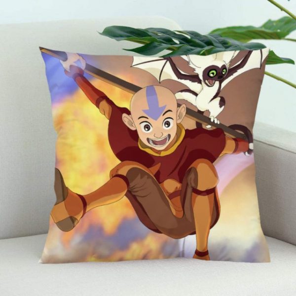 Avatar The Last Airbender Pillow Cover Bedroom Home Office Decorative Pillowcase Square Zipper Pillow Cases Satin 5.jpg 640x640 5 - Avatar The Last Airbender Merch