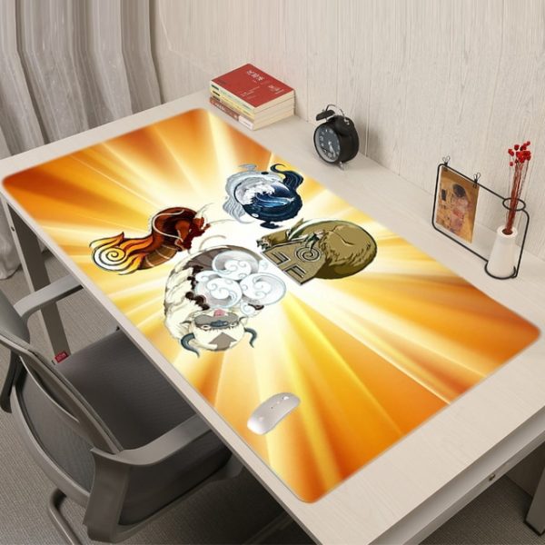 Avatar The Last Airbender Mouse Pad Large Gaming Keyboard for Compass PC Gamer Cabinet Kawaii Gaming 3.jpg 640x640 3 - Avatar The Last Airbender Merch