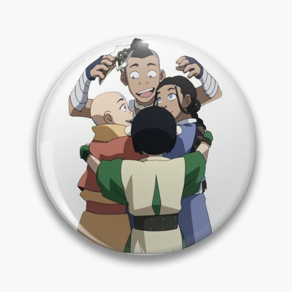 Avatar The Last Airbender Group All 90S Soft Button Pin Customizable Cute Funny Lapel Pin Metal 3.jpg 640x640 3 - Avatar The Last Airbender Merch