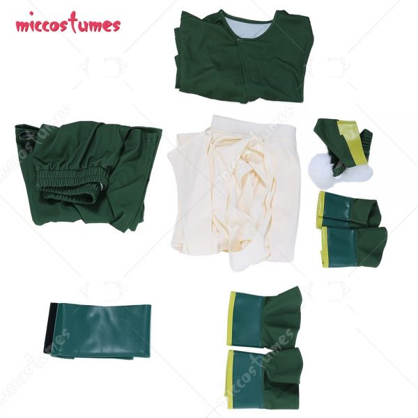 Avatar The Last Airbender Toph Beifong Adult Green Kungfu Suit Cosplay Costume with Hairband 3 - Avatar The Last Airbender Merch