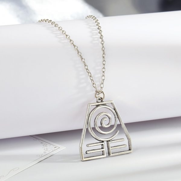 Avatar The Last Airbender Pendant Necklace Air Nomad Fire and Water Tribe Link Chain Necklace For 5 - Avatar The Last Airbender Merch