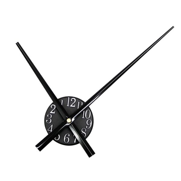 Frameless Backwards Wall Clock Reverse Clock Runs Counterclockwise for Home Decoration - Backwards Clock