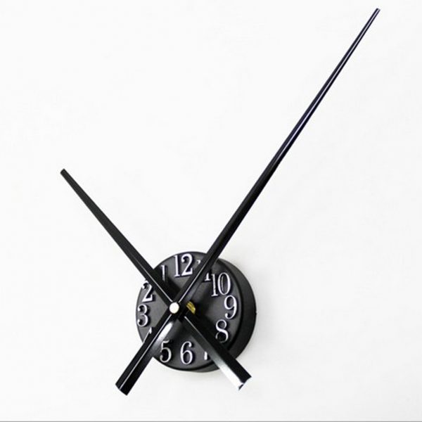 Frameless Backwards Wall Clock Reverse Clock Runs Counterclockwise for Home Decoration 2 - Backwards Clock