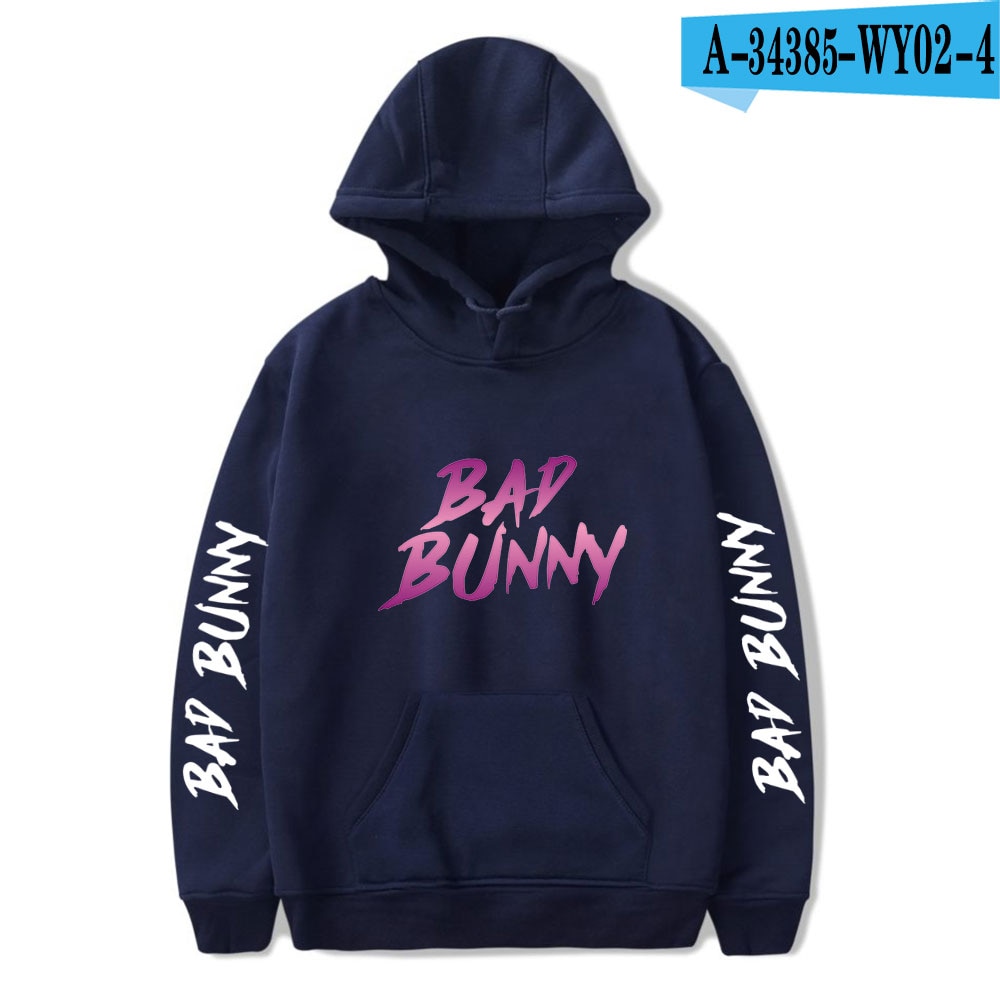 bad bunny pullover hooded sweatshirt bbm0108 8291 - Bad Bunny Store