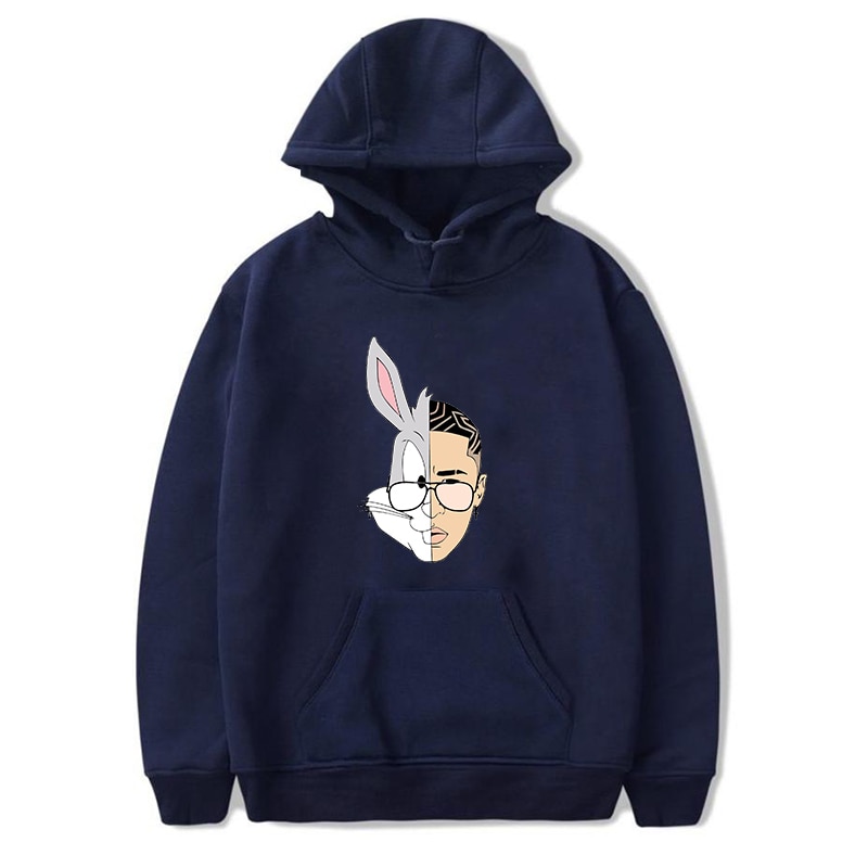 bad bunny bunny logo hoodie bbm0108 4334 - Bad Bunny Store