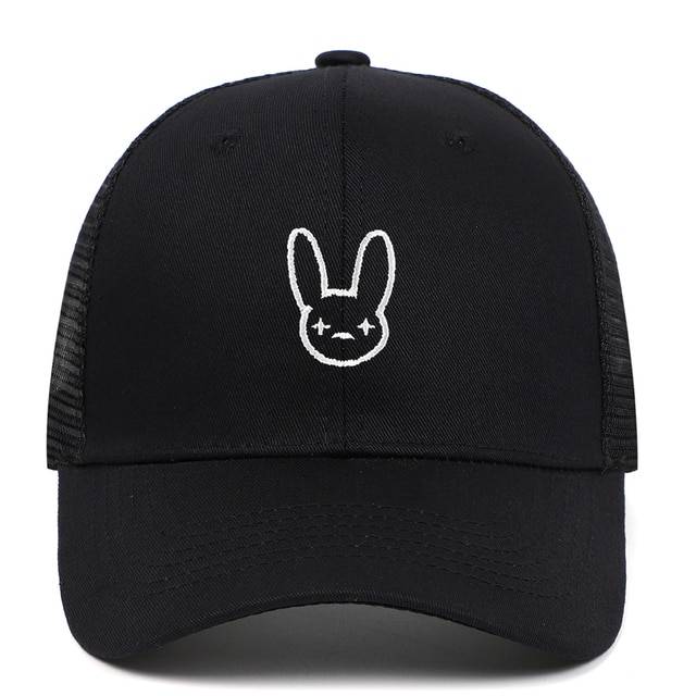 Bad Bunny Caps - Rapper Artist Cotton Embroidery Baseball Cap