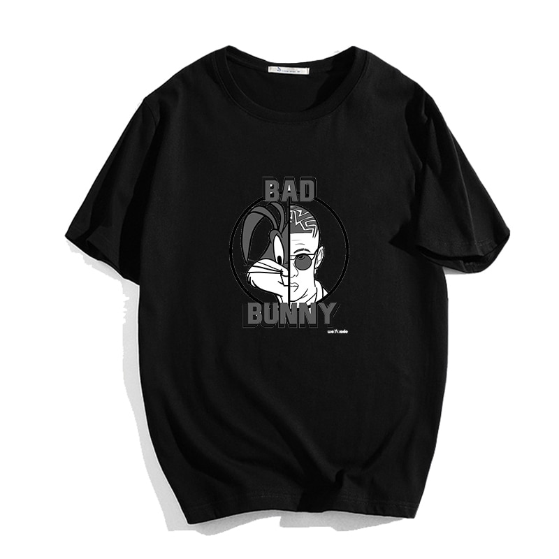 bad bunny classic logo t shirt bbm0108 5369 - Bad Bunny Store