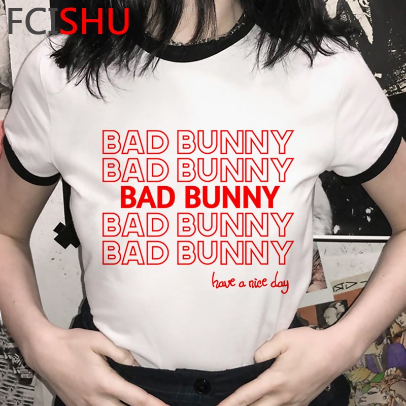 bad bunny have a nice day t shirt bbm0108 5818 - Bad Bunny Store