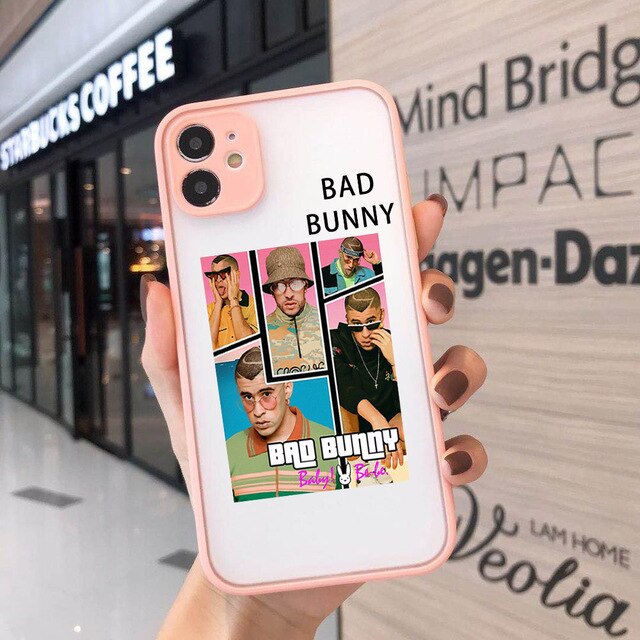 Yo Perreo Sola Bad Bunny Maluma Matte Clear Phone Case for IPhone 12 11 Pro Max 2.jpg 640x640 2 - Bad Bunny Store