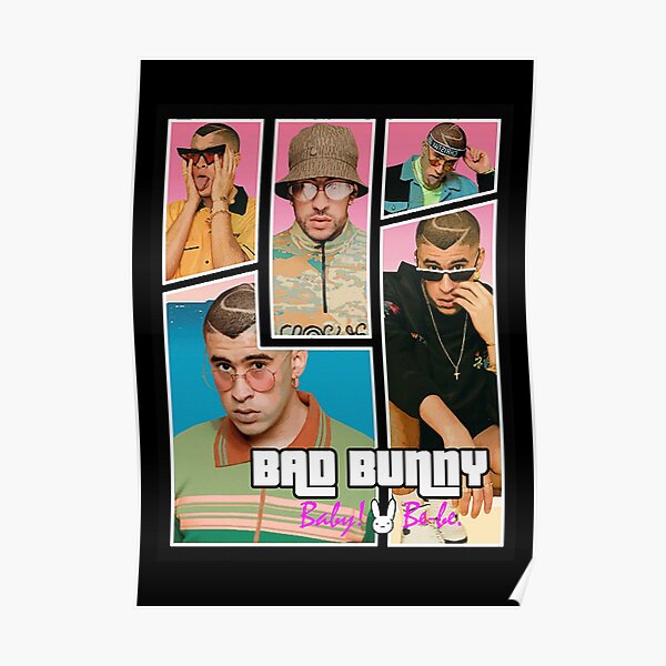 Official BadBunny Pr Clothing Merch Store Bad Bunny Baseball Jersey T Shirt  Black BBNJS07 BadbunnyPr Shop - Snowshirt