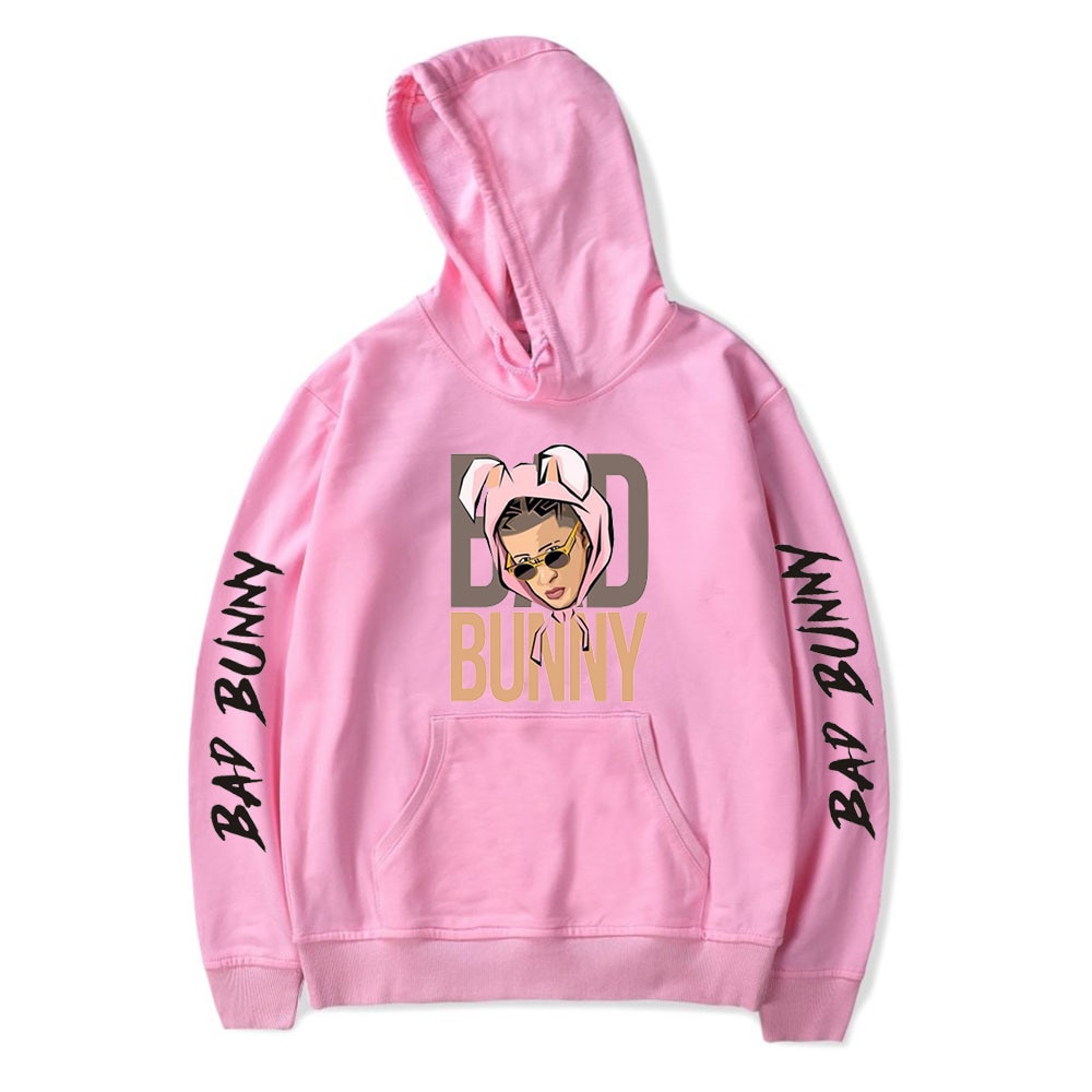 bad bunny pullover hooded sweatshirt bbm0108 1056 - Bad Bunny Store