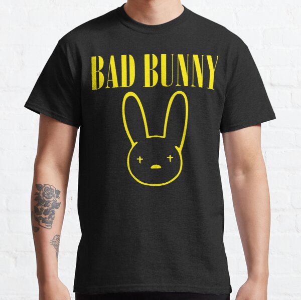 424 Bad Bunny T-Shirt Black Men's - FW21 - US