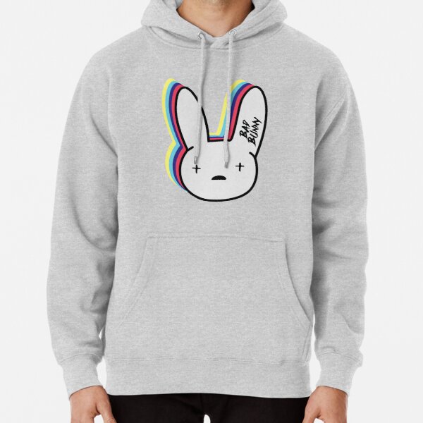 Bad Bunny Logo Pullover Hoodie RB3107 product Offical Bad Bunny Merch