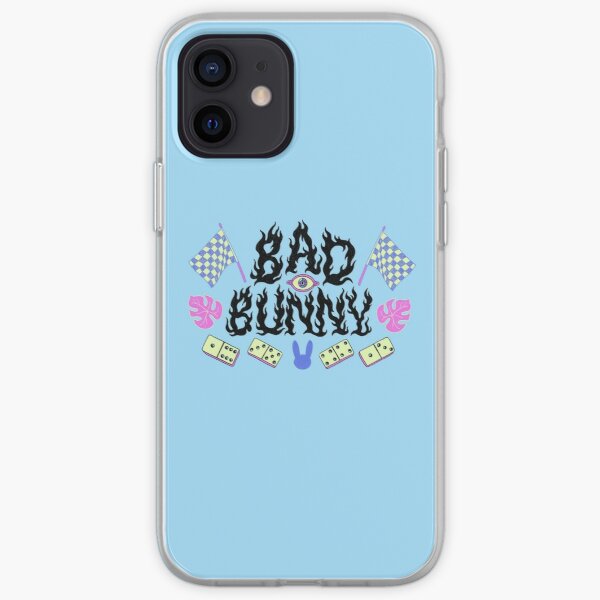 Bad Bunny Dominos iPhone Soft Case RB3107 product Offical Bad Bunny Merch