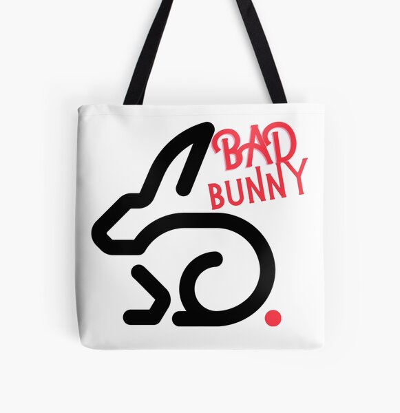 bad bunny 2021 new disegn tee All Over Print Tote Bag RB3107 product Offical Bad Bunny Merch