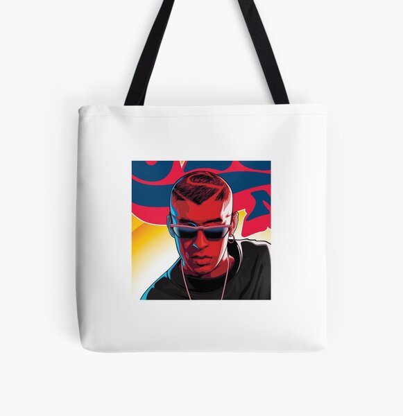 Bad Bunny Painting All Over Print Tote Bag RB3107 product Offical Bad Bunny Merch