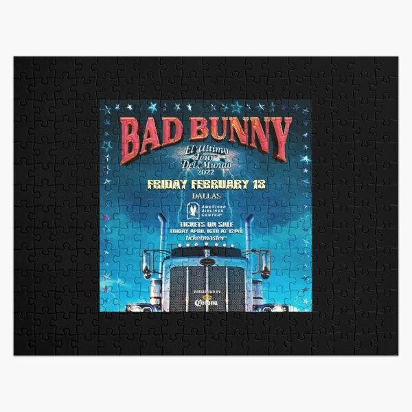 bad bunny ticket Jigsaw Puzzle RB3107 product Offical Bad Bunny Merch