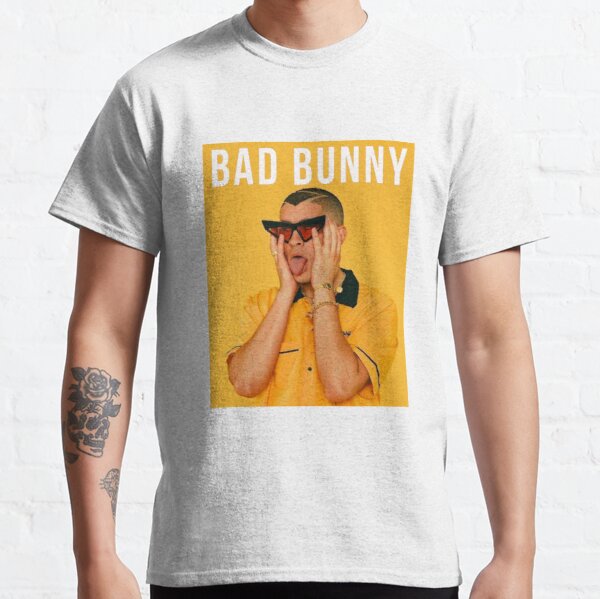 Bad Bunny Poster Classic T-Shirt RB3107 product Offical Bad Bunny Merch