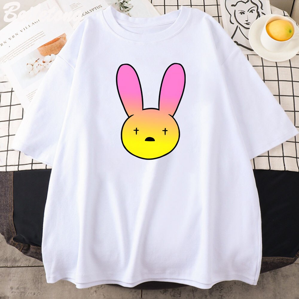 Rapper Bad Bunny Basis Classic Men Women T Shirt Cool Harajuku Tshirts Cute Funny Tshirt 2022 1 - Bad Bunny Store