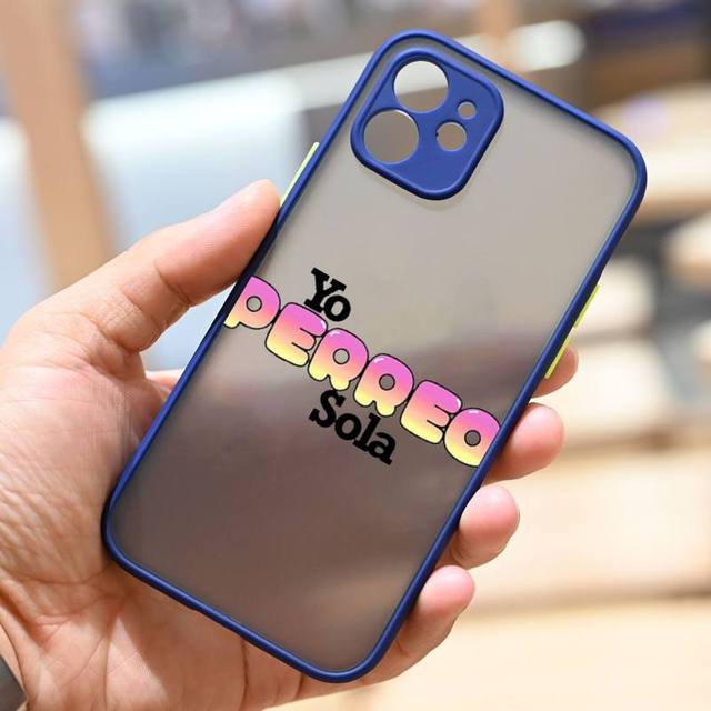 Yo Perreo Sola Bad Bunny Maluma Shockproof Phone Case for Iphone 13 11 12 Pro XS 1.jpg 640x640 1 - Bad Bunny Store